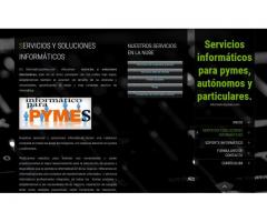 Servicios informáticos para pymes, autónomos y particulares.
